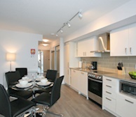 Kitchen Fully Equipped Five Appliances Stainless Steel - Midtown Toronto