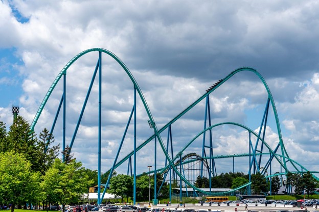 Roller Coaster Ride at the Wonderland