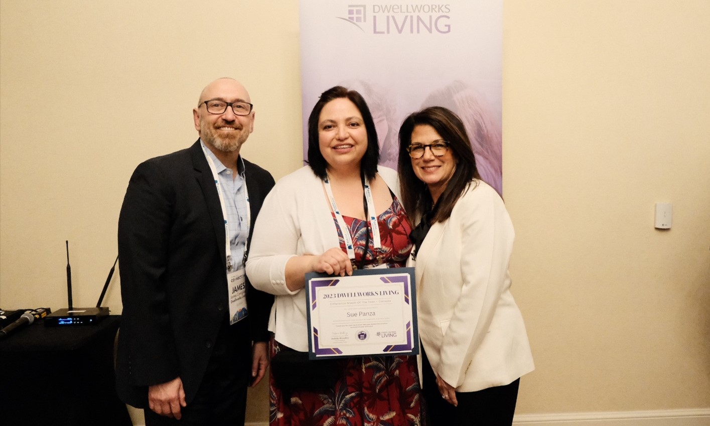 Sue Panza - Dwellworks Living Difference Maker of the Year