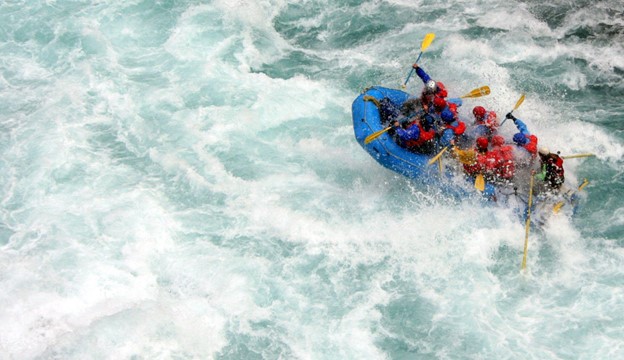 Thrill Seekers River Rafting on the Ottawa River