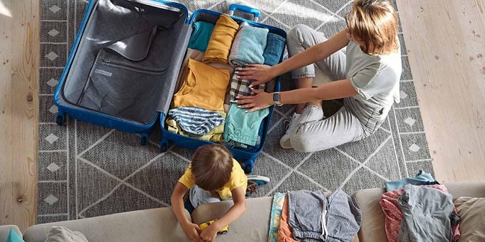 Parent and child packing