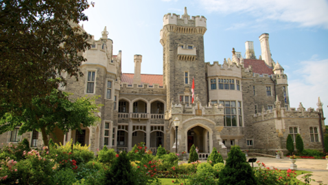 Front view of Casa Loma