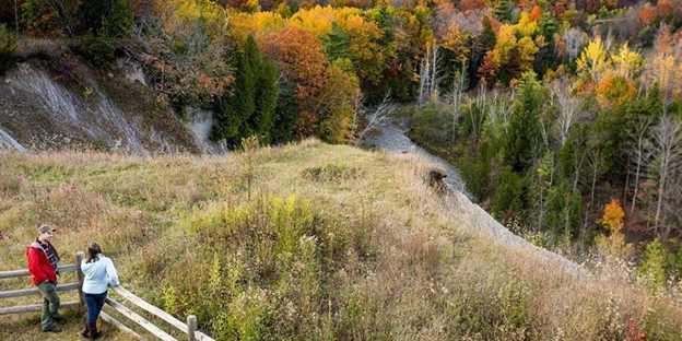 Visitors enjoying the Rouge National Urban Park