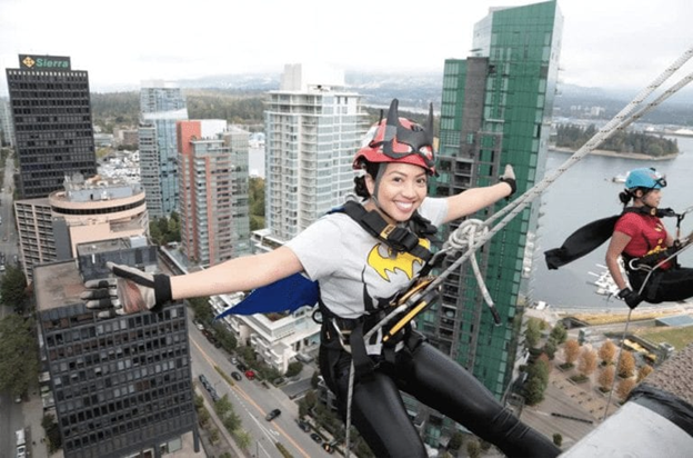 Enthusiast in action at the DropZone