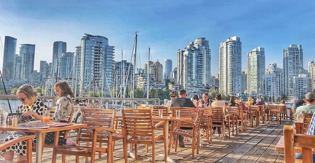 Patio Bar view on a sunny day