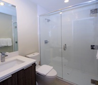 Master Bathroom Walk In Shower Fully Furnished Apartment Era 1203 Victoria