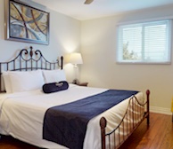 Principal Bedroom King Mattress Fully Furnished Apartment Suite Burlington
