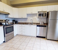 3 Fully Furnished Short Term Apartment Rentals in Bedford with Full Kitchen and Five Appliances