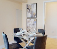 Dining Room Fully Furnished Apartment Suite Toronto
