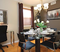 Dining Room Fully Furnished Apartment 42 LeMarchant Road St. John's NL