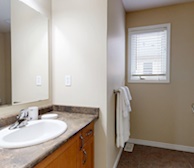 Bathroom 3 Piece Fully Furnished Apartment Suite Kitchener