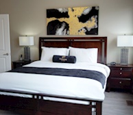 Master Bedroom Queen Mattress Fully Furnished Apartment Suite Oakville