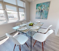 Dining Room Fully Furnished Apartment Suite Ottawa