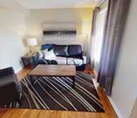Living Room Free WiFi Fully Furnished Apartment Suite Kanata