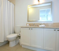 3508-Master Bathroom Soaker Tub Fully Furnished Apartment Suite Midtown Toronto