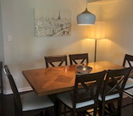 Dining Room Fully Furnished Apartment Suite Orleans