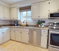 Kitchen Fully Equipped Five Appliances Stainless Steel Burlington