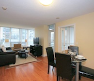 Living / Dining Room Fully Furnished Apartment Suite North York