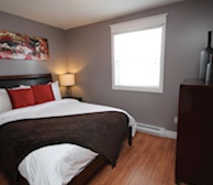 Master Bedroom Fully Furnished Apartment Suite, Bond Street Townhouse St. John's, NL