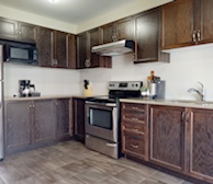 Kitchen Fully Equipped Five Appliances Stainless Steel Orleans