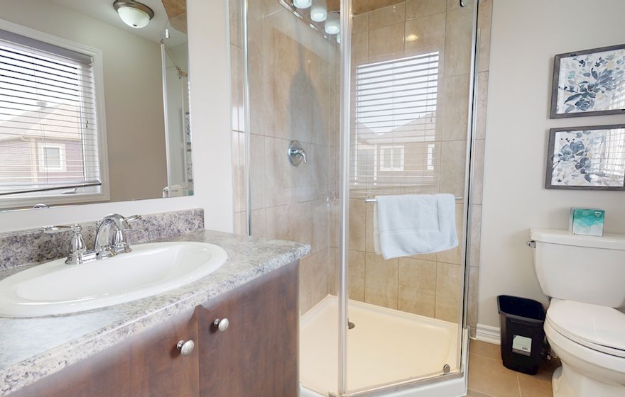 Principal Bathroom Walk In Shower Fully Furnished Apartment Suite Orleans