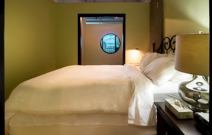 Inner Harbour condo, suite 304, bedroom