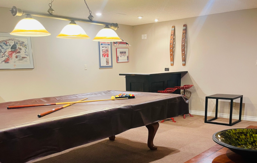 Fully Equipped Game Room