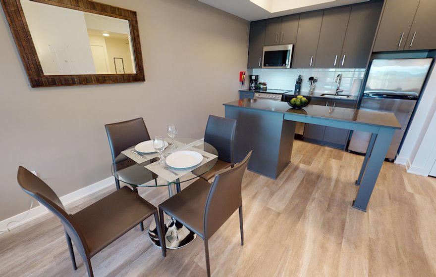 911 - Dining Room Fully Furnished Apartment Suite Ottawa
