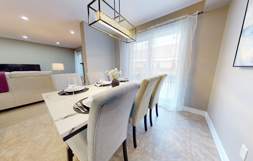 Dining Room Fully Furnished Apartment Suite Barrhaven