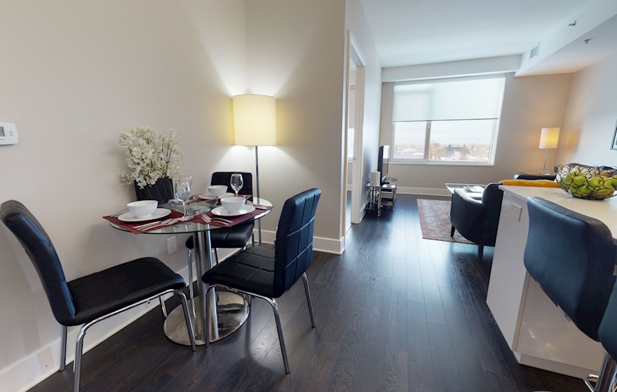 515 Dining Room Fully Furnished Apartment Suite Ottawa