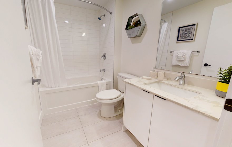 6 Bathroom Soaker Tub Fully Furnished Apartment Suite Halifax NS