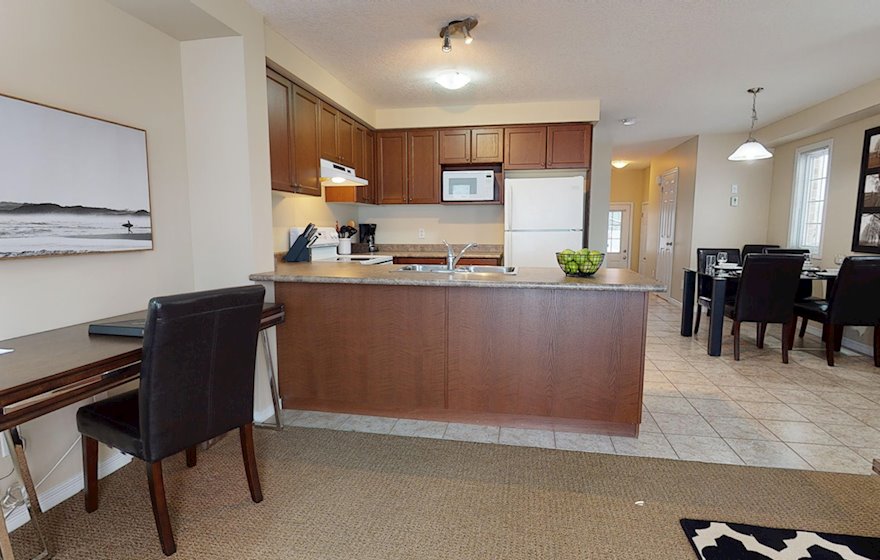 Dining Room Fully Furnished Apartment Suite Kitchener