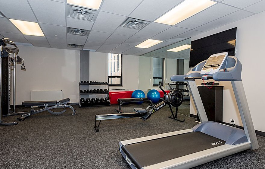 Gym Fitness Room Common Area Free Access