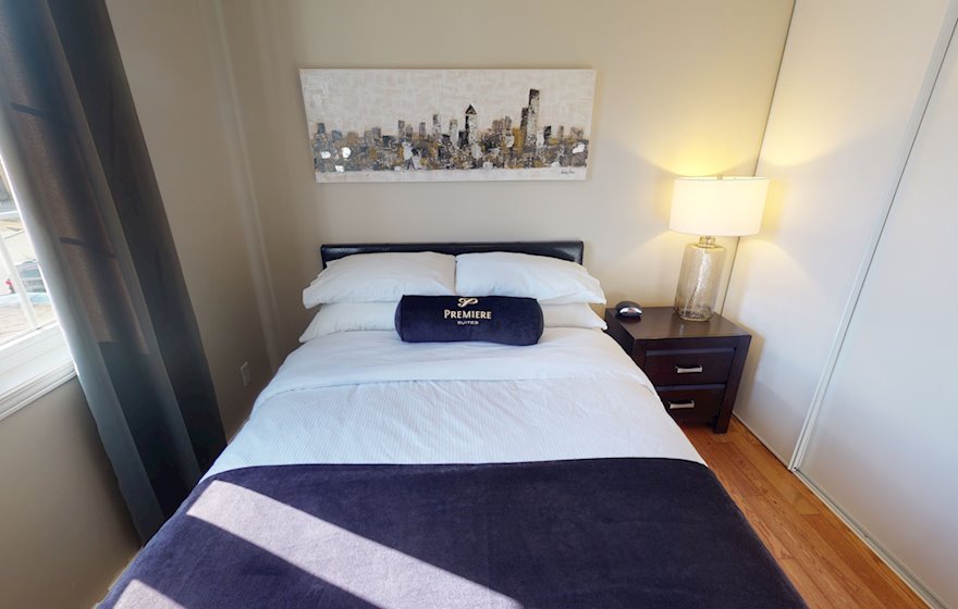 Second Bedroom Queen Mattress Fully Furnished Apartment Suite Kanata
