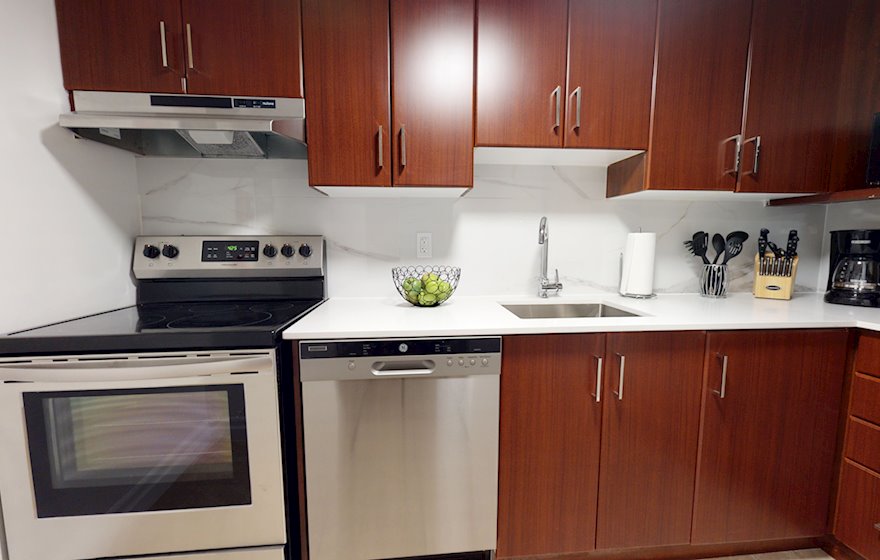 606 Kitchen Fully Equipped Five Appliances Stainless Steel Ottawa