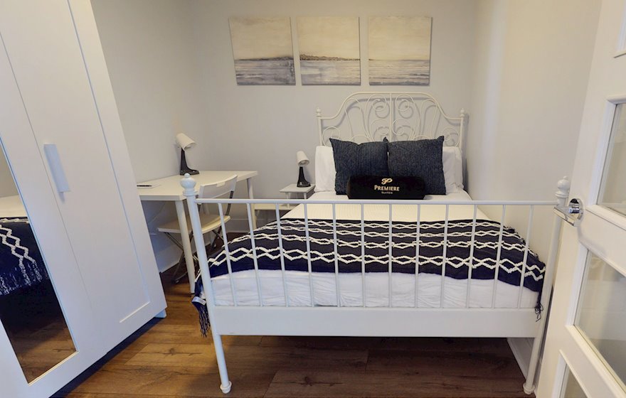 Second Bedroom Queen Mattress Fully Furnished Apartment Suite Dartmouth NS