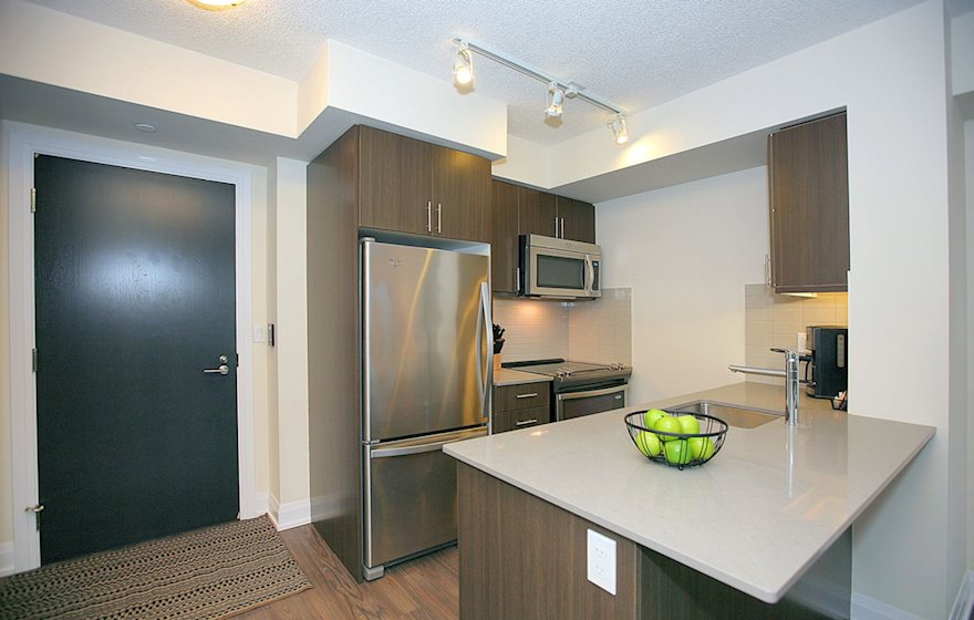 Kitchen Fully Equipped Five Appliances Stainless Steel North York