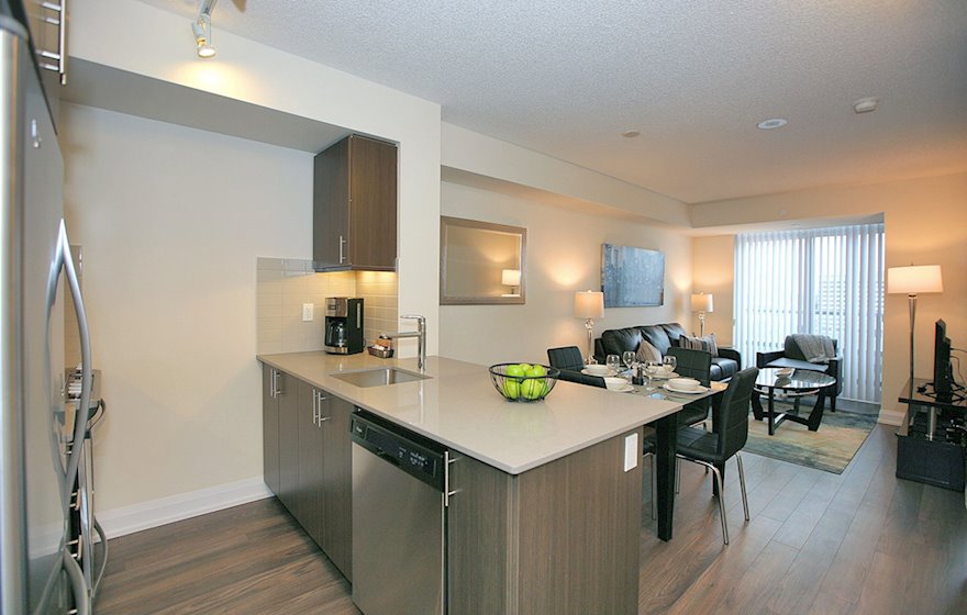 In Suite Laundry Furnished Apartment Suite North York