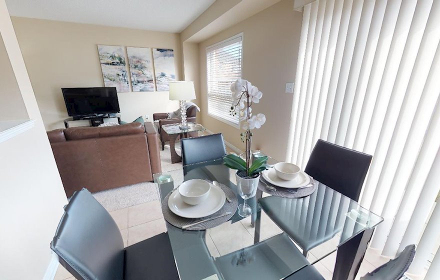 Dining Room Fully Furnished Apartment Suite Oakville
