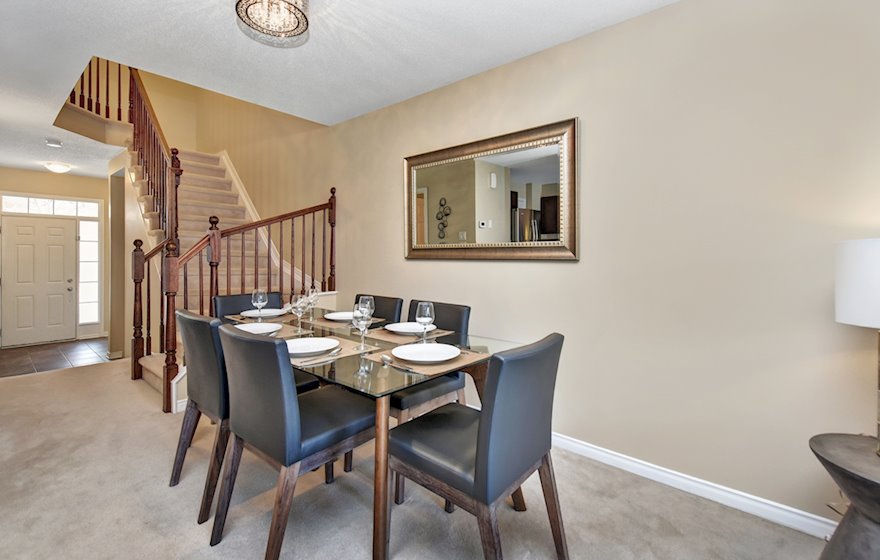 Dining Room Fully Furnished Apartment Suite Kanata
