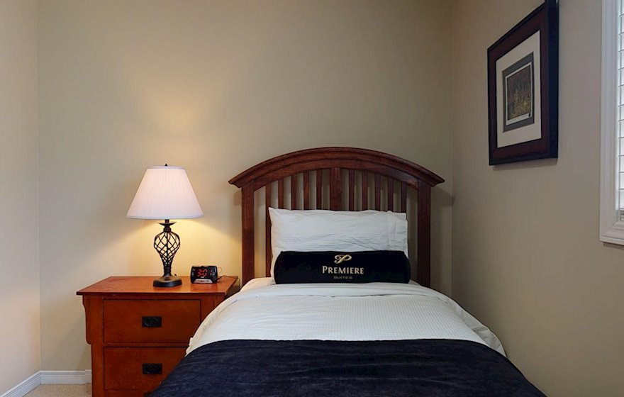 Third Bedroom Twin Mattress Fully Furnished Apartment Suite Kitchener
