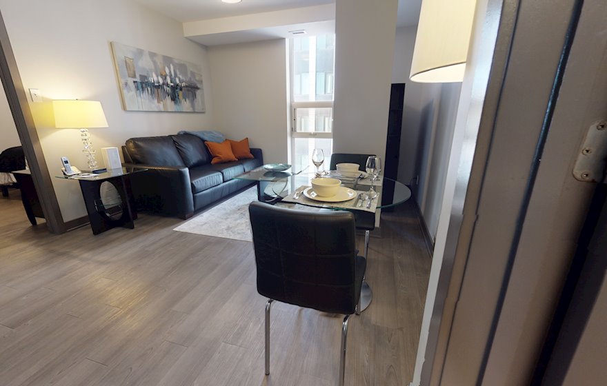 706 Dining Room Fully Furnished Apartment Suite Ottawa